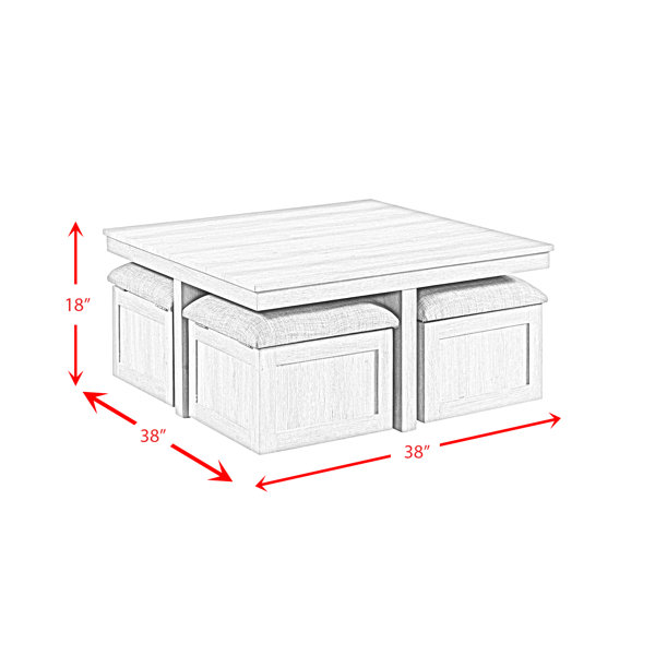 Laurel Foundry Modern Farmhouse Jolliff Lift Top Coffee Table with ...